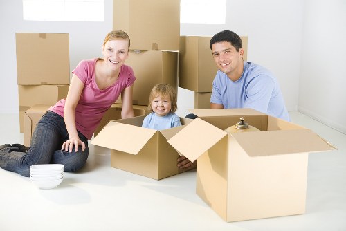 Removal team planning a house move in Harrow