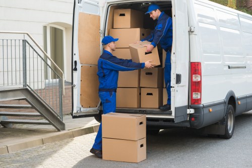 Removal van service for local home moves in Harrow