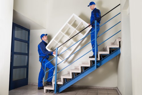 Removal team preparing a local home move in Harrow