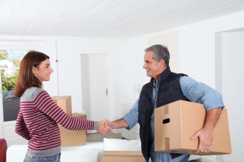 Movers Harrow team preparing a safe and insured house move