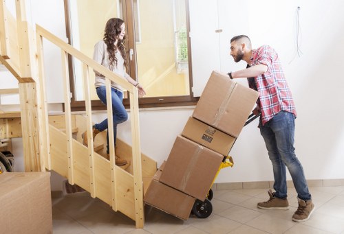Professional Movers Harrow ensuring safety and protection on moving day