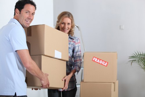 Residential moving truck support for flats and homes in Harrow